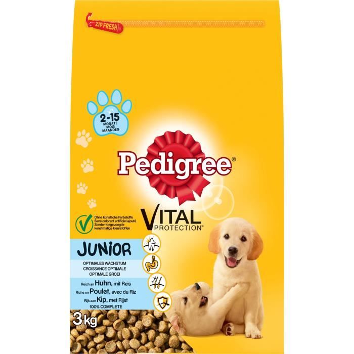 pedigree junior 3kg