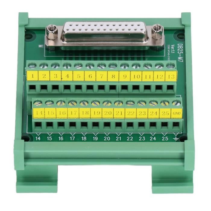 Carte De Dérivation PLC Interface PLC De Connecteur De Bornier De Carte