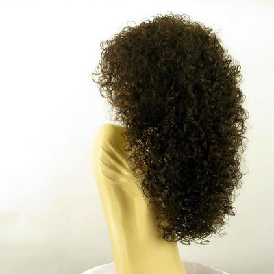 Perruque Longue Bouclée Châtain GAETANE 6 - Synthétique, Pour Femme