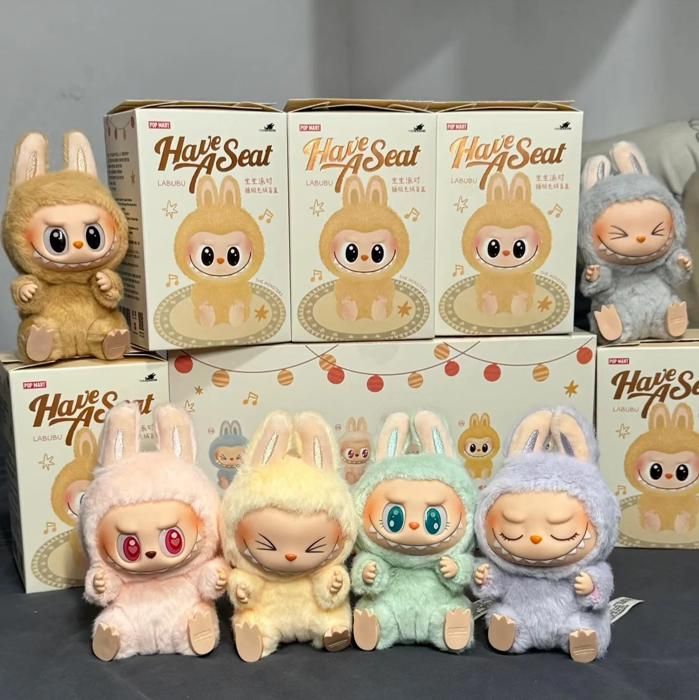 Peluche - Labubu - The Monsters Have a Seat - 15cm - Multicolore