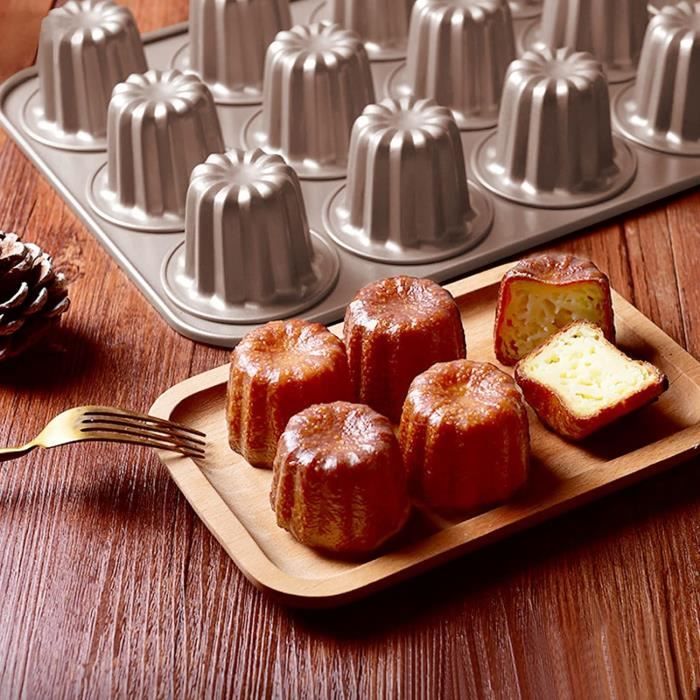 Moule Silicone mini bûche bûchette ou moule insert 9 cavités pour  pâtisserie chocolat Desserts mousse Gâteau 3 D Antiadhésifs - Cdiscount  Maison