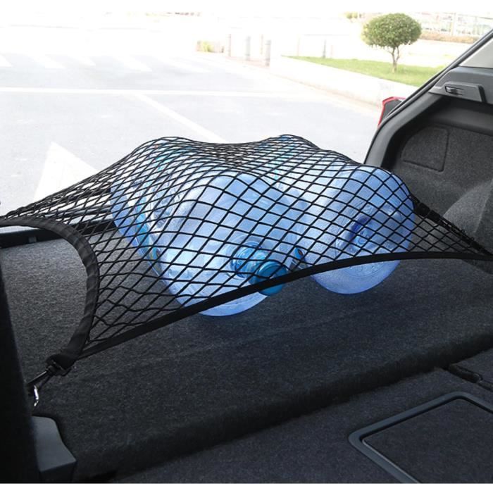 Accessoires auto intérieurs,Filet de corde en Nylon de coffre de voiture-filet  de bagage avec le support pour - Type F 70x70CM - Cdiscount Auto