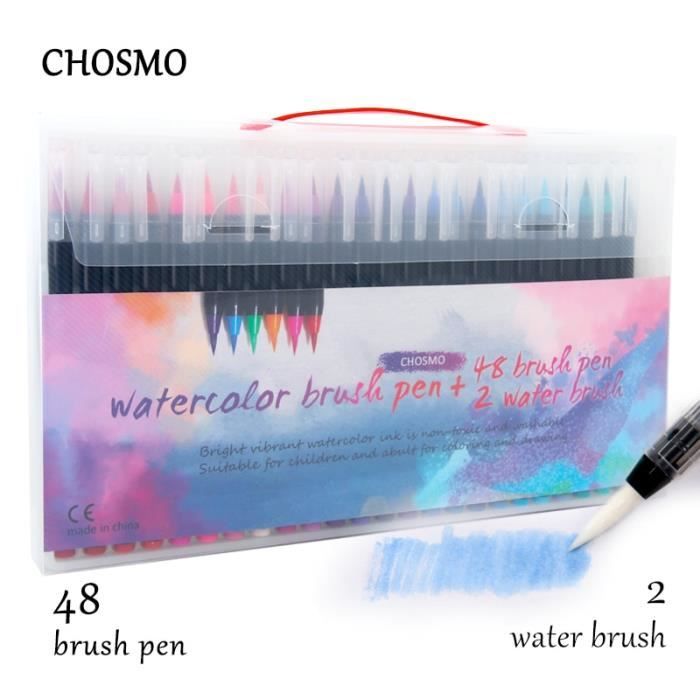 Fdit Pigment aquarelle 2 Ensemble Peinture Aquarelle Solide Pigment de