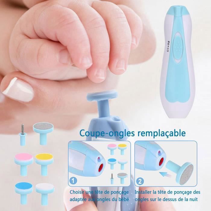 Trousse De Soin Bébé RoseFlower 12 Pièces Kit Toilettage Complet Nouveau-Né