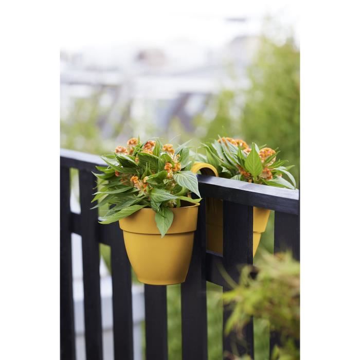 Pot Elho Vibia Campana 26 x 39 x 22 cm Jaune