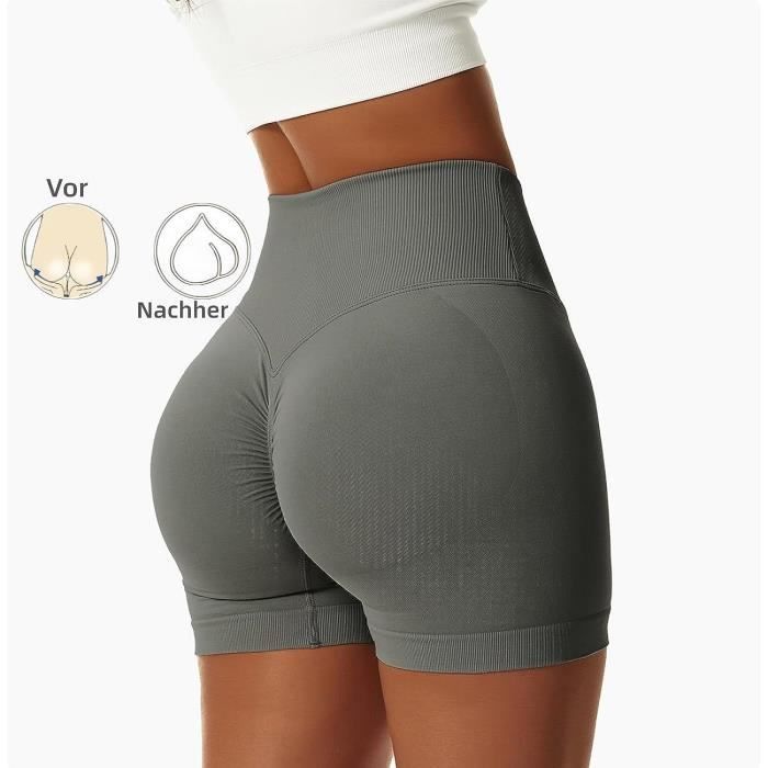 Short Femme Sport Cycliste,Short Cycliste Femme,Haute Leggings Push Up Short ,Shorts De Yoga Femmes Taille Haute Legging,pour Le Yoga Le Fitness, La  Gym, Le Sport (as4, Waist_Inseam, m, Numeric_32) : : Mode