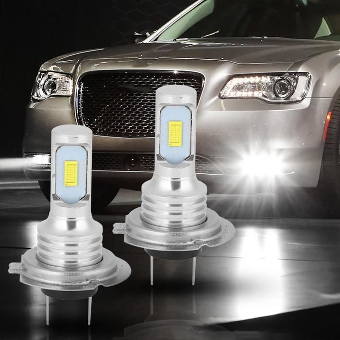 Acheter Ampoule LED antibrouillard pour voiture, 1 pièce, blanc, haute  puissance, puces H4 H7, faisceau lointain et proche, 100W