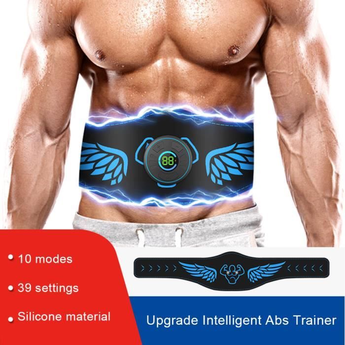 iLoxin Ceinture Abdominale Electrostimulation, Electrostimulateur Musculaire, En