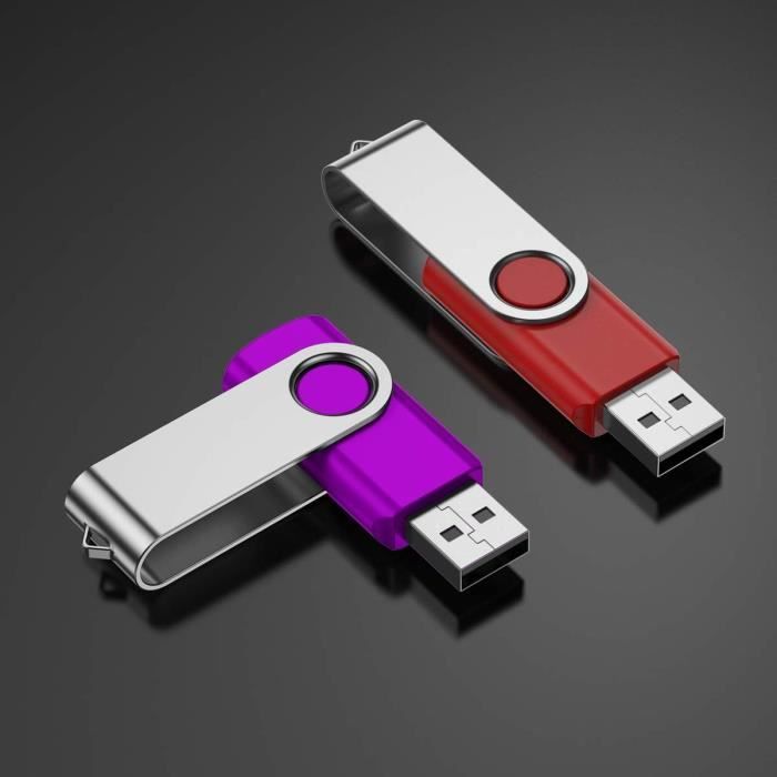 Clé USB 16 Go 3.0, Lot de 10 Vansuny Clé USB 16 Go 3.0, Pivotante