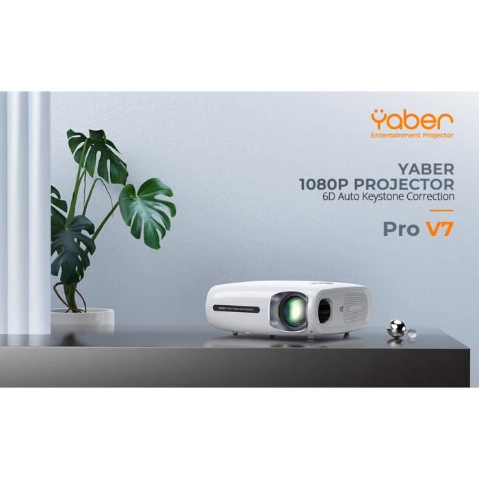 YABER Pro U6 Videoprojecteur WiFi Bluetooth