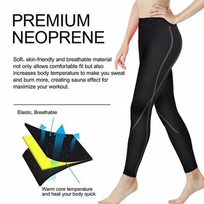 Legging Sudation Femme - Pantalon Sauna Minceur Pour Sport Et Fitness