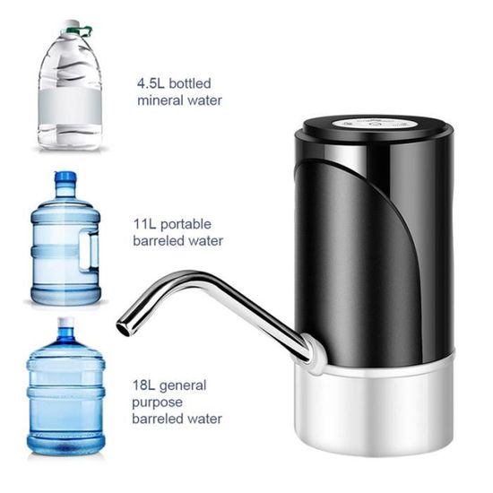 Couleur blanche Pompe à eau électrique pour bouteille de gallon, mini  distributeur d'eau automatique, fontain - Cdiscount Maison