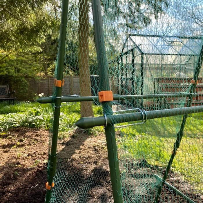 Treillis Décoratif En Métal Pour Plantes - Piquet De Jardin Robuste Anti-rouille - Support Pour Fleurs Grimpantes, Lierre, Légumes Et Vignes - 6