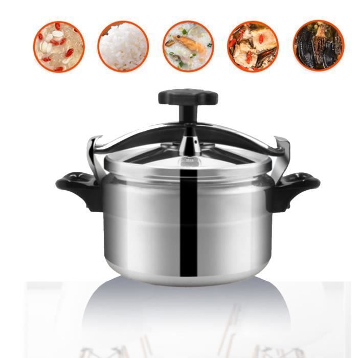 Cocotte Minute 3L En Alliage Aluminium - Valve De Sécurité - Cuisson Rapide - Pour Plaques Gaz, électriques, Vitrocéramique