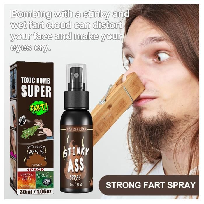 Spray Puant,Fart Spray,Spray Qui PUE Le Caca,Boule Puantes Puissante ...