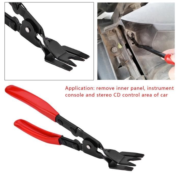 Pince De Démontage Pour Rivets Et Lampes - Poignée Rouge Antidérapante - Pour Réparation Auto, Électronique, Bricolage