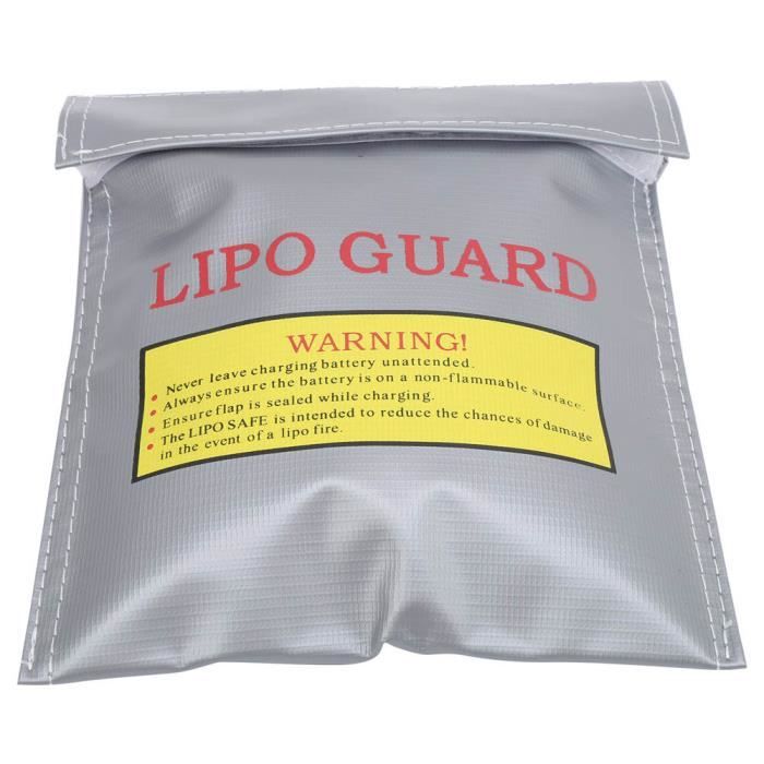 Sacs Sécurité Batterie Lipo 2pcs - Ignifuges Pour Transport Et Charge