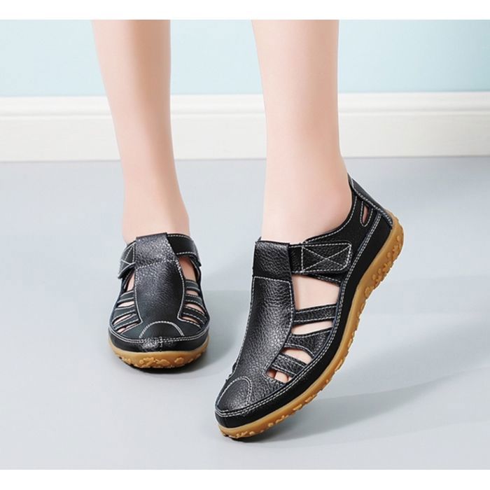Sandales Homme En Cuir - Bouts Fermés, Confort Été, Plage, Randonnée - 3