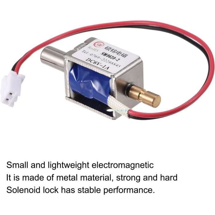 Électroaimant De Levage 12V DC 20N – Aimant Solénoïde Compact Pour Projet DIY, Robotique
