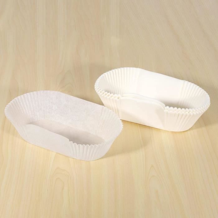TMISHION Tasses de cuisson de gâteau rondes 100 pièces Mini doublures