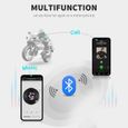 Couleur molle micro  Oreillette Bluetooth 5.0 Pour Casque de Moto, Kit Mains-Libres, Intercom Sans Fil-3