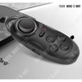 TD® Casque de réalité virtuelle noir blanc bleu 3d lunette casque intelligent téléphone, Bluetooth jeu télécommande contrôleur-3