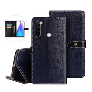 Coque Livre Bleue Pliable Pour Xiaomi Redmi Note 8T - Style Flip, Protection Complète