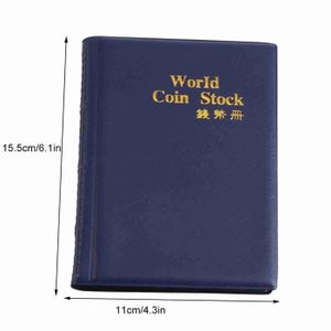 SAFE Album de billets de banque avec 20 pages pour jusqu'à 55 billets