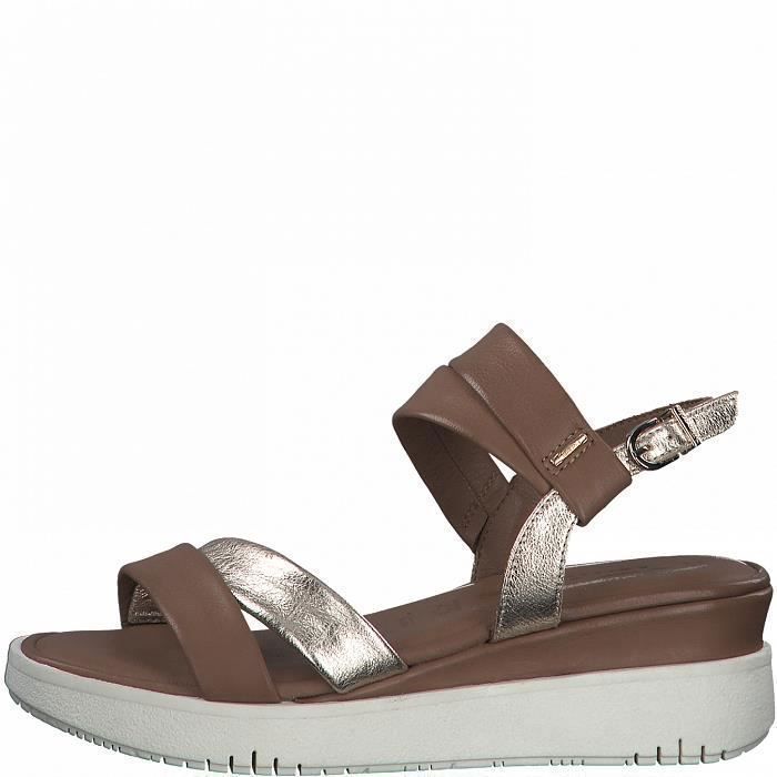 Sandale tamaris marron 2025