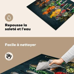 Tapis Chauffant Silicone Protection Plaque Induction Magnétique KitchenRaku - 61x53 Cm - Silicone Anti-Rayures Et Chaleur Accessoire Cuisine Induction