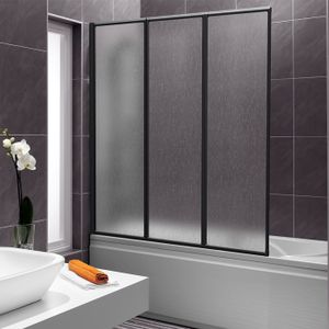 Cabine De Douche Pare-baignoire Forte 70x160 Cm, PVC, Ouverture Latérale, Hauteur 150 Cm - Neuf