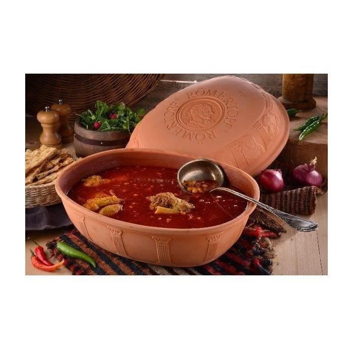 Cocotte Schlemmertopf 832 Terre Cuite – Vintage 1960 – Forme Ovale – Neuf (défaut Mineur)