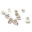 Lot de 25 fermoirs attaches boucle d/'oreille 5mm couleur or