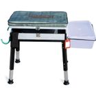 LINEAEFFE Siège avec support de canne - Bleu - Hauteur 45 cm