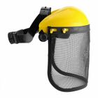 JORMFTTE Casque de sécurité avec visière, masque anti-bruit réglable, protection complète pour tronçonneuse et débroussailleuse