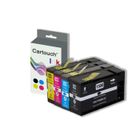 1500XL - Pack 4 Cartouches d'Encre Compatibles Canon PGI-1500 pour Canon MAXIFY MB2050, MAXIFY MB2350 CARTOUCHINK