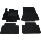 Tapis sur mesure - Mercedes - Class B W245 2005-2011 - Moquette noire et robuste - Lot de 4 tapis