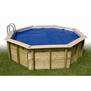 BÂCHE - COUVERTURE  Bâche à bulles pour piscine bois UBBINK OCEA 470x8