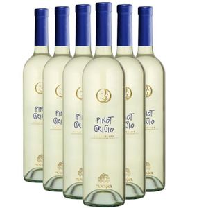 VIN BLANC Delle Venezie Pinot Grigio Blanc 2022 - Lot de 6x7