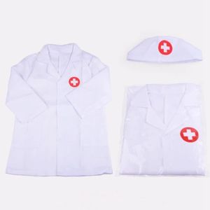 DOCTEUR - VÉTÉRINAIRE Wt - Costume de Cosplay de Médecin et d'Infirmière pour Enfant Fille et Garçon, Vêtements de ixMasqué, Jeu d'