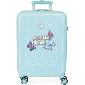 VALISE - BAGAGE Enso Save The Planet Valise Trolley Cabine Vert 38