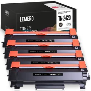 Lemero TN2420 XXL Toner 6000 Pages Compatible pour Brother TN-2420