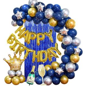 Decoration Anniversaire Bleu Cdiscount Decoration Anniversaire Bleu Cdiscount