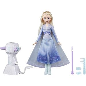 POUPÉE Poupée mannequin Coiffure Elsa - Disney La Reine des Neiges 2 - Longue chevelure blonde - Accessoires inclus