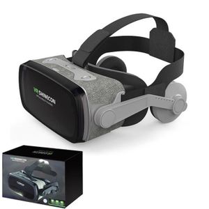 Uojack Lunettes VR Lunettes de réalité virtuelle VR 3D Casque Lunettes 3D 