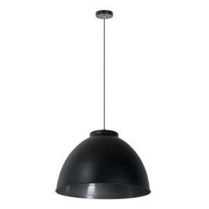 Design Lumière ∅60cm Lampe à Suspension Lampe de Couronne Noir Mat Led Neuf