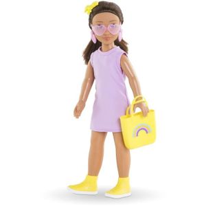 POUPÉE Coffret Luna Shopping COROLLE GIRLS - poupée mannequin - 6 accessoires - 28 cm - dès 4 ans