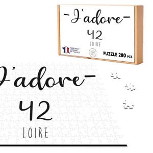 PUZZLE Puzzle Classique 280 pièces J'Adore 42 Loire Depar