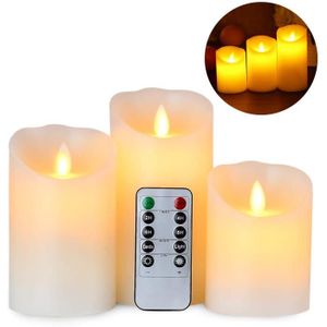Caspari Lot de 12 bougies non parfum/ées sans coulures et sans fum/ée Ivoire 25,4 cm