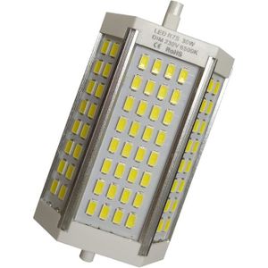 AMPOULE - LED Ampoule Led R7S 118Mm 30W orientable, blanc chaud 